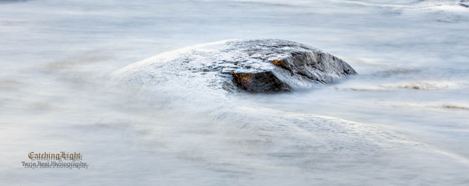 Rock in the sea